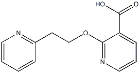 2-[2-(pyridin-2-yl)ethoxy]pyridine-3-carboxylic acid