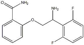 2-[2-amino-2-(2,6-difluorophenyl)ethoxy]benzamide