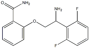  2-[2-amino-2-(2,6-difluorophenyl)ethoxy]benzamide