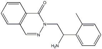 2-[2-amino-2-(2-methylphenyl)ethyl]phthalazin-1(2H)-one Structure