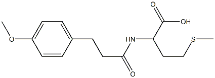 2-[3-(4-methoxyphenyl)propanamido]-4-(methylsulfanyl)butanoic acid