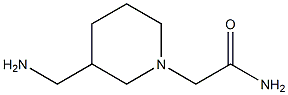 2-[3-(aminomethyl)piperidin-1-yl]acetamide