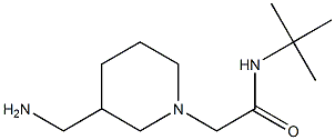 2-[3-(aminomethyl)piperidin-1-yl]-N-tert-butylacetamide