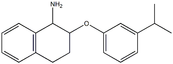 2-[3-(propan-2-yl)phenoxy]-1,2,3,4-tetrahydronaphthalen-1-amine