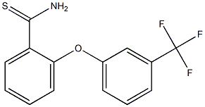 2-[3-(trifluoromethyl)phenoxy]benzene-1-carbothioamide