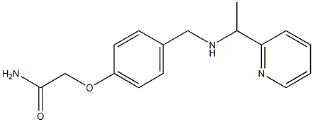  2-[4-({[1-(pyridin-2-yl)ethyl]amino}methyl)phenoxy]acetamide