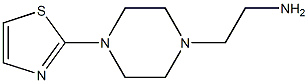 2-[4-(1,3-thiazol-2-yl)piperazin-1-yl]ethanamine,,结构式