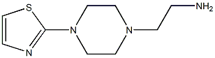 2-[4-(1,3-thiazol-2-yl)piperazin-1-yl]ethanamine Struktur