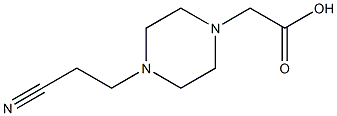 2-[4-(2-cyanoethyl)piperazin-1-yl]acetic acid|