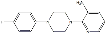 2-[4-(4-fluorophenyl)piperazin-1-yl]pyridin-3-amine Structure