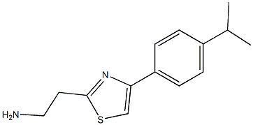 2-[4-(4-isopropylphenyl)-1,3-thiazol-2-yl]ethanamine