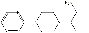 2-[4-(pyridin-2-yl)piperazin-1-yl]butan-1-amine Structure