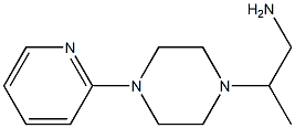 2-[4-(pyridin-2-yl)piperazin-1-yl]propan-1-amine Structure