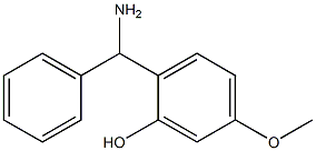 2-[amino(phenyl)methyl]-5-methoxyphenol 化学構造式