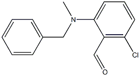 2-[benzyl(methyl)amino]-6-chlorobenzaldehyde