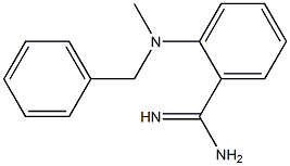 2-[benzyl(methyl)amino]benzene-1-carboximidamide|