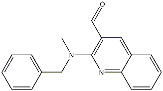 2-[benzyl(methyl)amino]quinoline-3-carbaldehyde