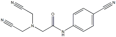 2-[bis(cyanomethyl)amino]-N-(4-cyanophenyl)acetamide|