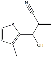 2-[hydroxy(3-methylthiophen-2-yl)methyl]prop-2-enenitrile