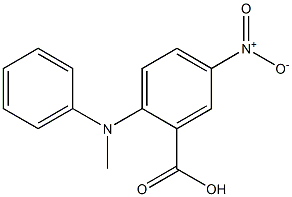 2-[methyl(phenyl)amino]-5-nitrobenzoic acid|