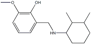 2-{[(2,3-dimethylcyclohexyl)amino]methyl}-6-methoxyphenol