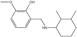 2-{[(2,3-dimethylcyclohexyl)amino]methyl}-6-methoxyphenol