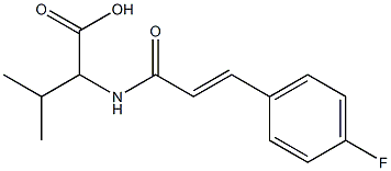 2-{[(2E)-3-(4-fluorophenyl)prop-2-enoyl]amino}-3-methylbutanoic acid
