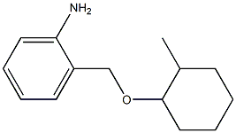  2-{[(2-methylcyclohexyl)oxy]methyl}aniline