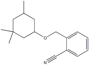 2-{[(3,3,5-trimethylcyclohexyl)oxy]methyl}benzonitrile