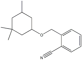 2-{[(3,3,5-trimethylcyclohexyl)oxy]methyl}benzonitrile|