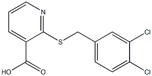 2-{[(3,4-dichlorophenyl)methyl]sulfanyl}pyridine-3-carboxylic acid