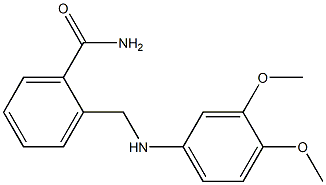  2-{[(3,4-dimethoxyphenyl)amino]methyl}benzamide