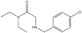 2-{[(4-chlorophenyl)methyl]amino}-N,N-diethylacetamide