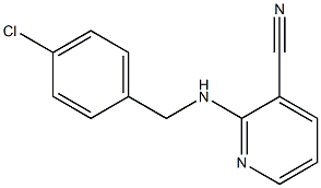 2-{[(4-chlorophenyl)methyl]amino}pyridine-3-carbonitrile