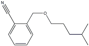 2-{[(4-methylpentyl)oxy]methyl}benzonitrile Structure