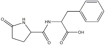  2-{[(5-oxopyrrolidin-2-yl)carbonyl]amino}-3-phenylpropanoic acid