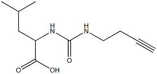 2-{[(but-3-ynylamino)carbonyl]amino}-4-methylpentanoic acid