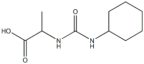 2-{[(cyclohexylamino)carbonyl]amino}propanoic acid|