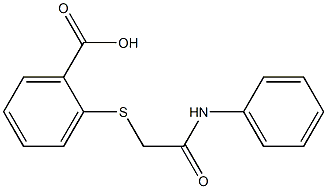 2-{[(phenylcarbamoyl)methyl]sulfanyl}benzoic acid|