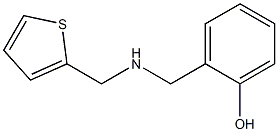 2-{[(thiophen-2-ylmethyl)amino]methyl}phenol|