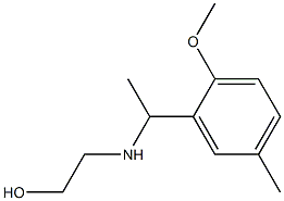 2-{[1-(2-methoxy-5-methylphenyl)ethyl]amino}ethan-1-ol