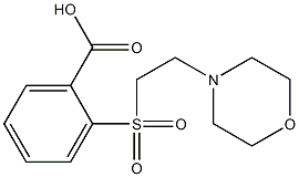 2-{[2-(morpholin-4-yl)ethane]sulfonyl}benzoic acid