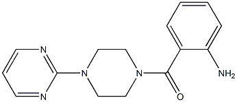 2-{[4-(pyrimidin-2-yl)piperazin-1-yl]carbonyl}aniline Structure