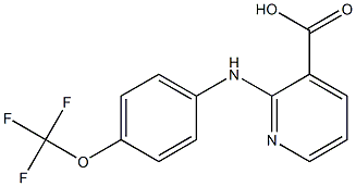 2-{[4-(trifluoromethoxy)phenyl]amino}pyridine-3-carboxylic acid|