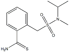 2-{[methyl(propan-2-yl)sulfamoyl]methyl}benzene-1-carbothioamide