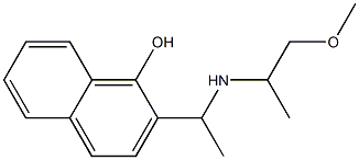 2-{1-[(1-methoxypropan-2-yl)amino]ethyl}naphthalen-1-ol