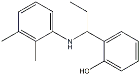 2-{1-[(2,3-dimethylphenyl)amino]propyl}phenol