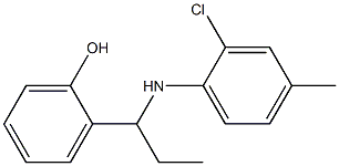 2-{1-[(2-chloro-4-methylphenyl)amino]propyl}phenol