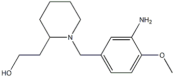 2-{1-[(3-amino-4-methoxyphenyl)methyl]piperidin-2-yl}ethan-1-ol