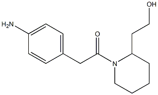 2-{1-[(4-aminophenyl)acetyl]piperidin-2-yl}ethanol